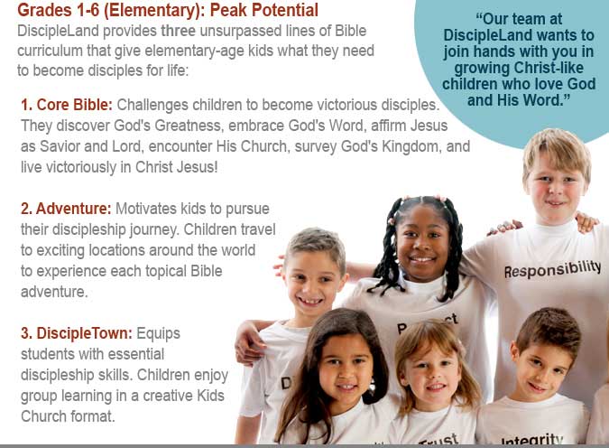 Complete children's ministry curriculum